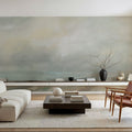 Wispy Clouds At Dawn Mural Wallpaper - room preview 05