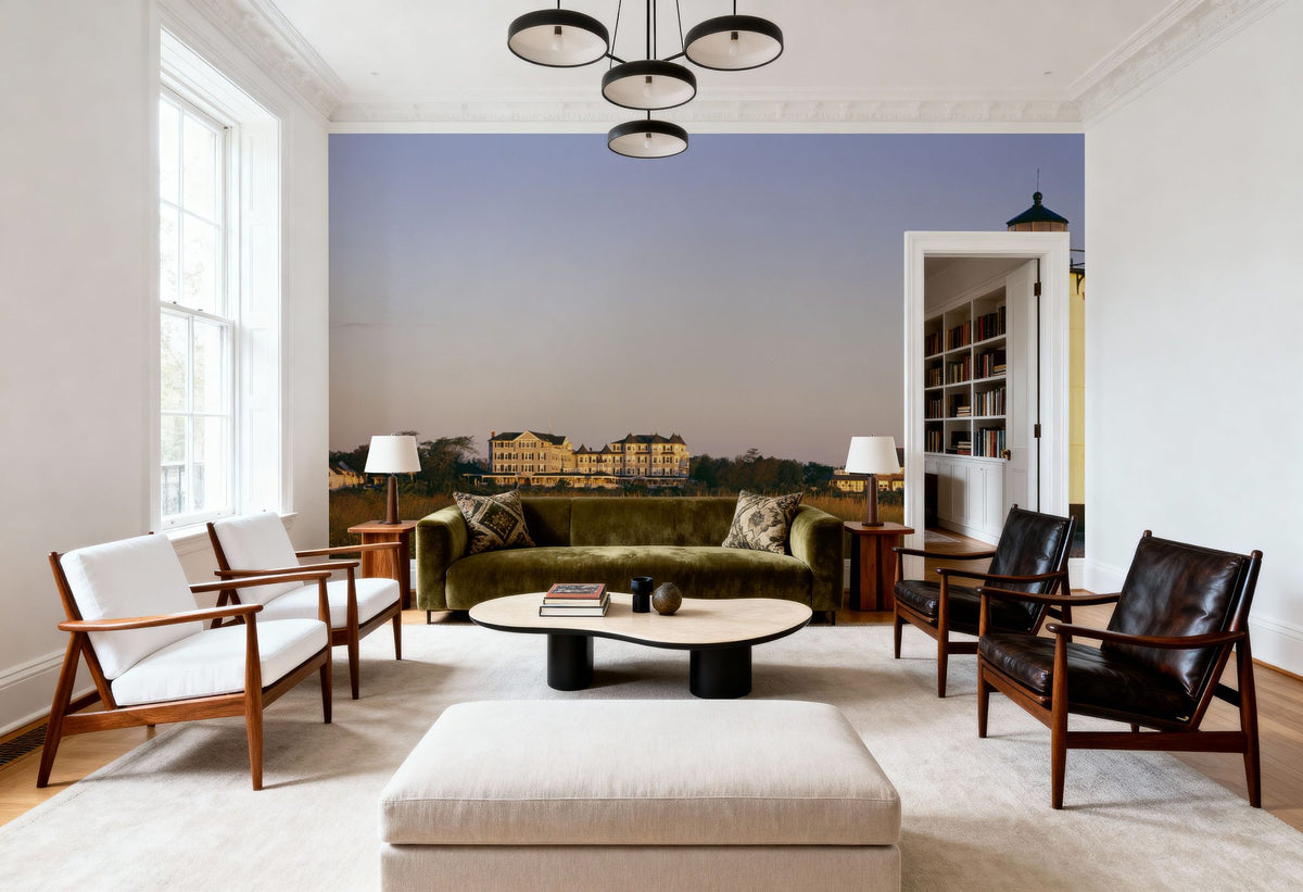 Coastal Beacon Mural Wallpaper - room preview 05