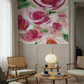 Peony Meadow Mural Wallpaper - room preview 05