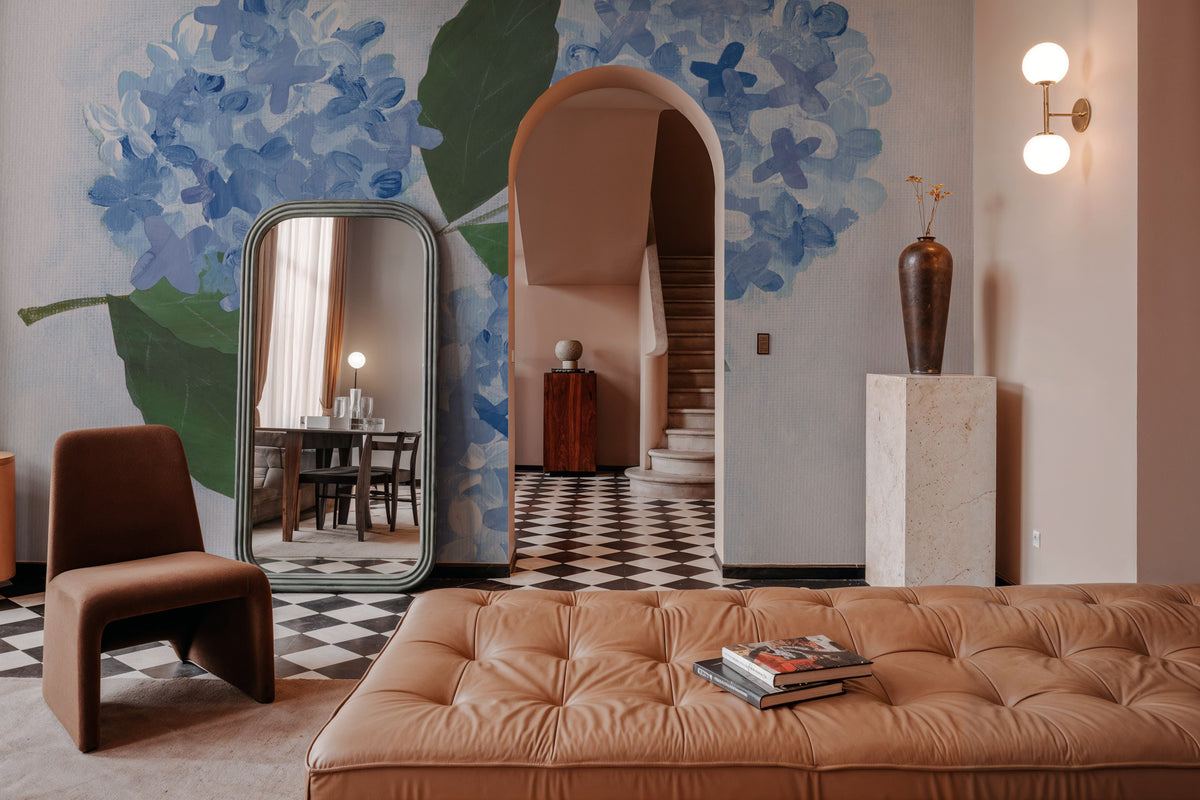 Providence Hydrangea I Mural Wallpaper - room preview 05