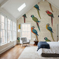 Parrot Paradise II Mural Wallpaper - room preview 05