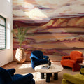 Mauve Mesa I Mural Wallpaper - room preview 05