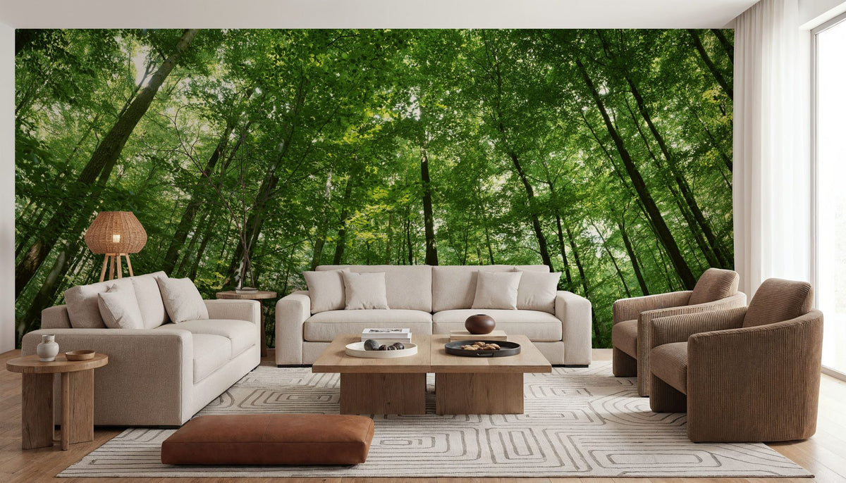Woodland Serenity Mural Wallpaper - room preview 05