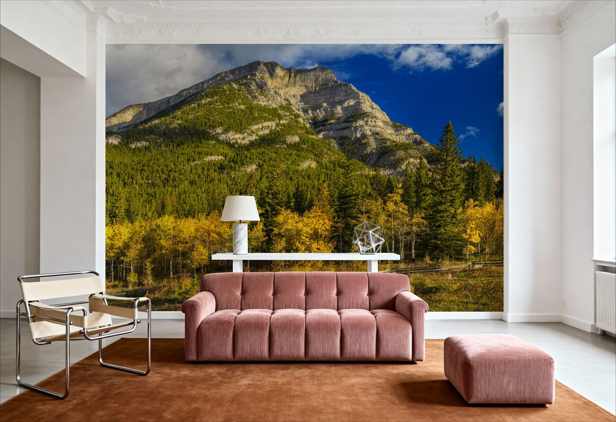 Grotto Mountain Mural Wallpaper - room preview 05