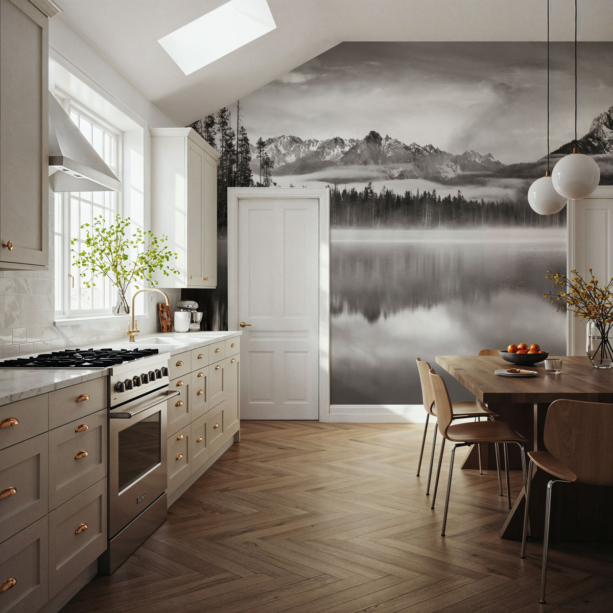 Little Redfish Mural Wallpaper - room preview 05