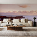 Misty Harbor Sunset Mural Wallpaper - room preview 05