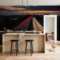 Twilight Velocity Mural Wallpaper - room preview 05