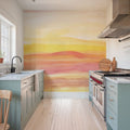 Pink Sunrise I Mural Wallpaper - room preview 05