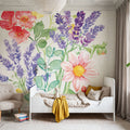 Fresh Floral II Mural Wallpaper - room preview 05