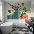 Blooming Books III Mural Wallpaper - room preview 05
