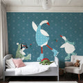 Ducks in the Snow VI Mural Wallpaper - room preview 05
