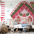 Pink Gingerbread I Mural Wallpaper - room preview 05