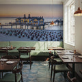 Sellin Pier Sunset Mural Wallpaper - room preview 05