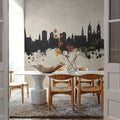 St Gallen Switzerland Skyline Concrete Mural Wallpaper - room preview 05