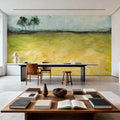 Over the Meadow Mural Wallpaper - room preview 05