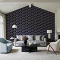 Elegant Birds Pattern Mural Wallpaper - room preview 05