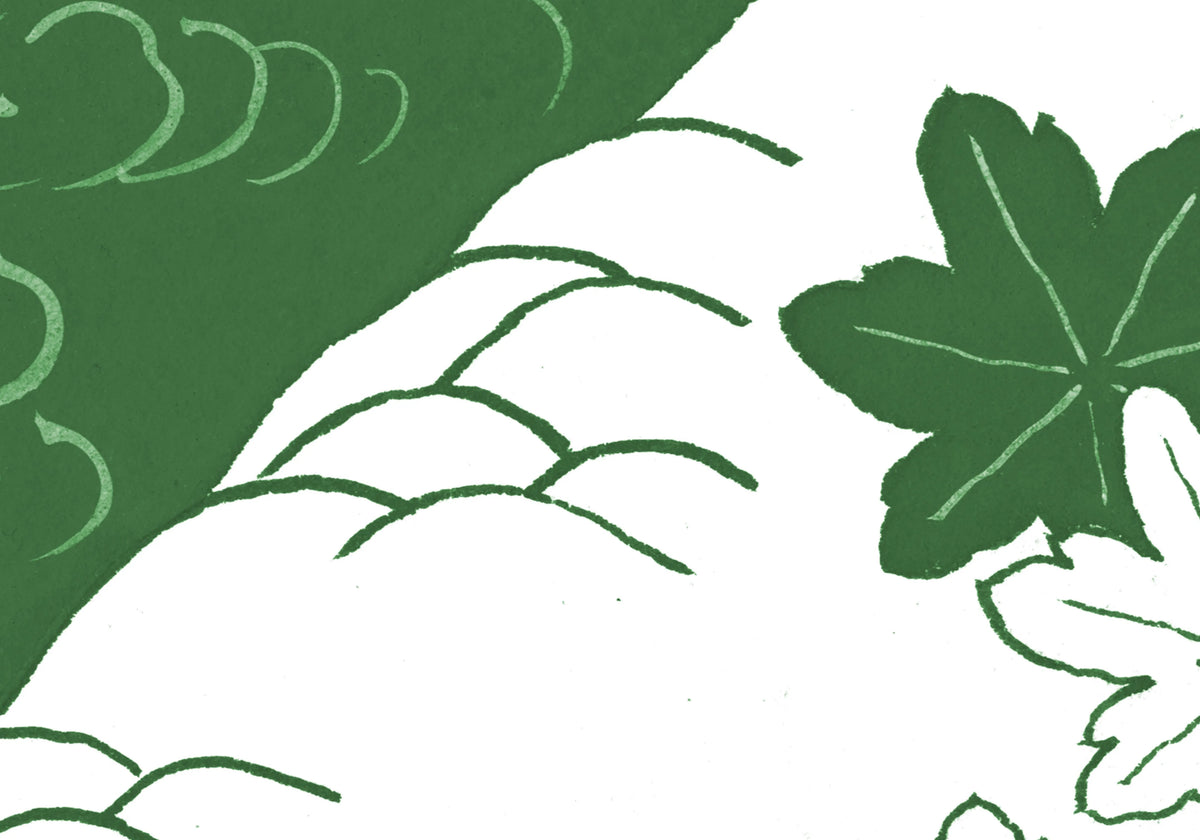 Eden, Green Mural Wallpaper - room preview 05