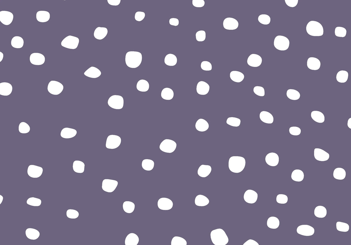 Rebel Dot, Violet Mural Wallpaper - room preview 05