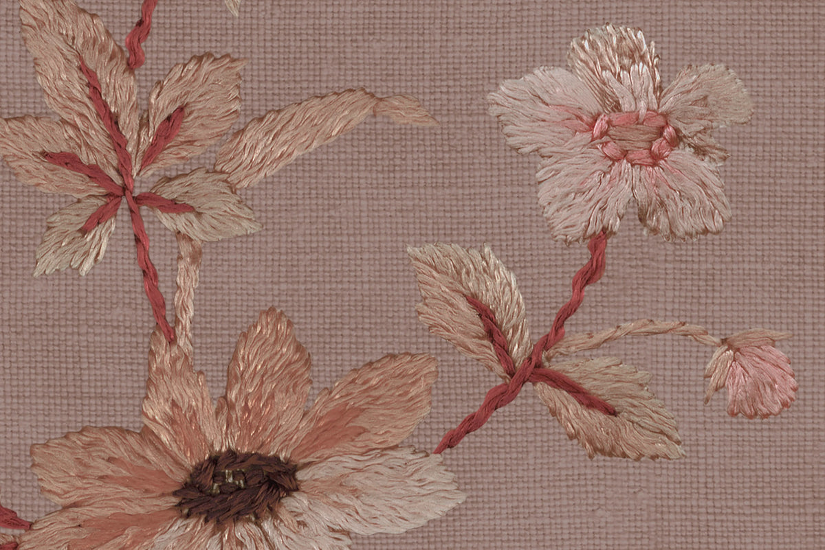 Grandmother Dress, Pink Mural Wallpaper - room preview 04