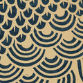 Golden Mountains, Dark Blue Mural Wallpaper - room preview 05