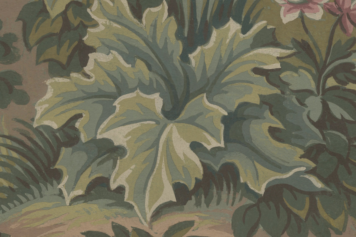 Blooming Park, Green Mural Wallpaper - room preview 05