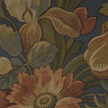 Vintage Garden, Blue Mural Wallpaper - room preview 05