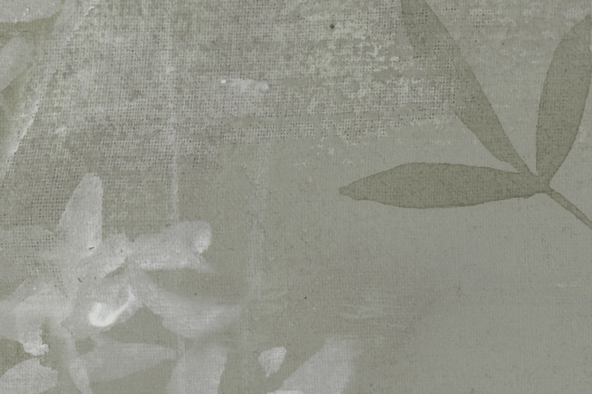 Chinoiserie Haze, Green Mural Wallpaper - room preview 05