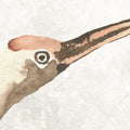 Where Cranes Dream, Beige Mural Wallpaper - room preview 05
