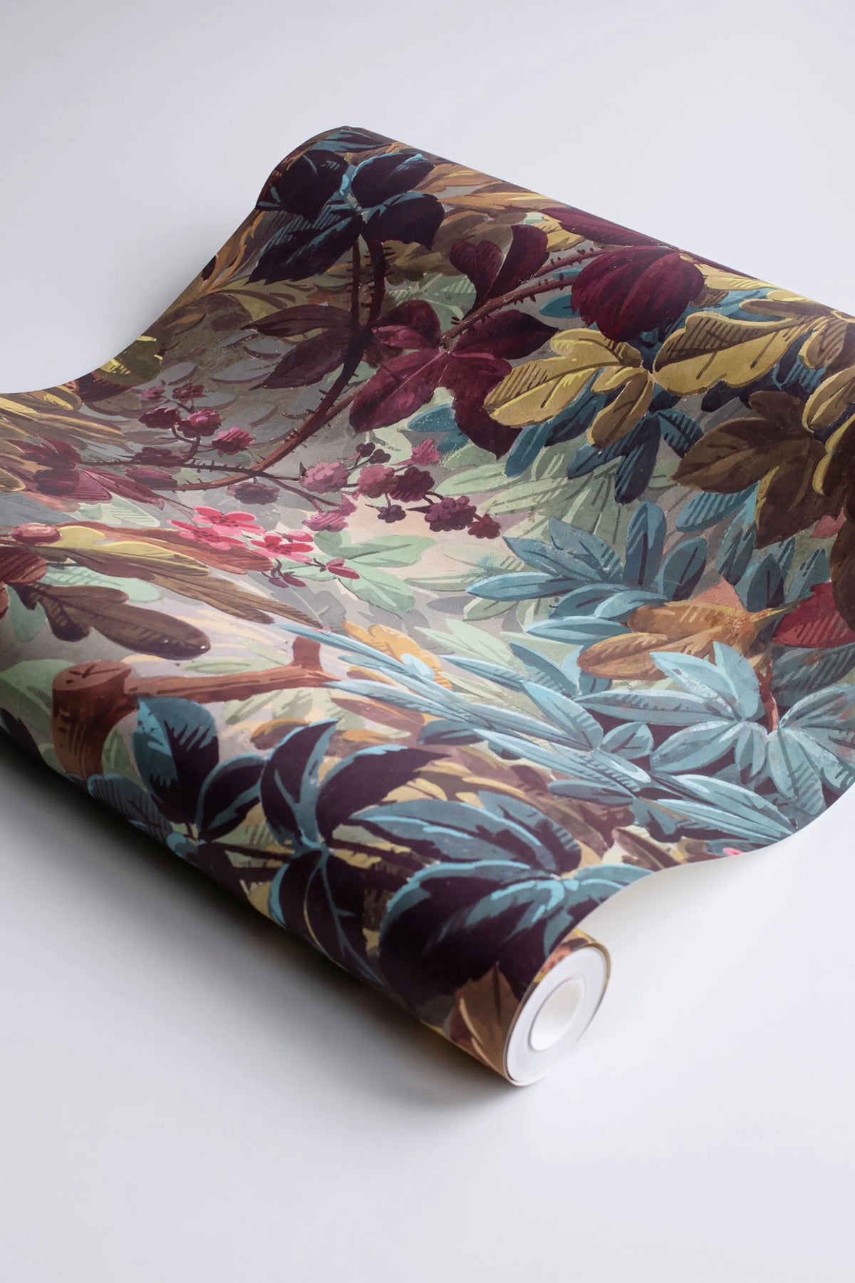 Anglessy, Plum Mural Wallpaper - room preview 05