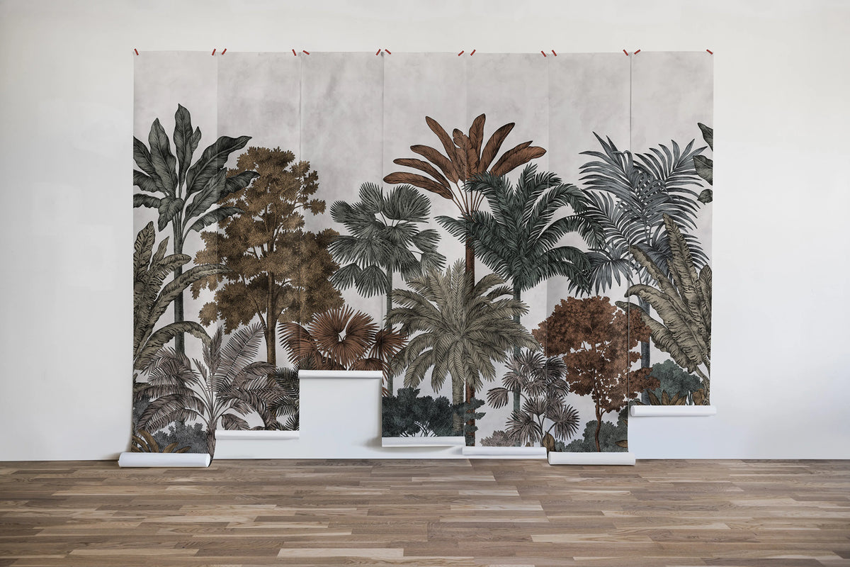 Tropical Bellewood Mural Wallpaper - room preview 05