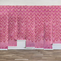 Fringed Follies, Hot Pink Mural Wallpaper - room preview 05