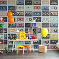 Mixed Tape Mural Wallpaper - room preview 05