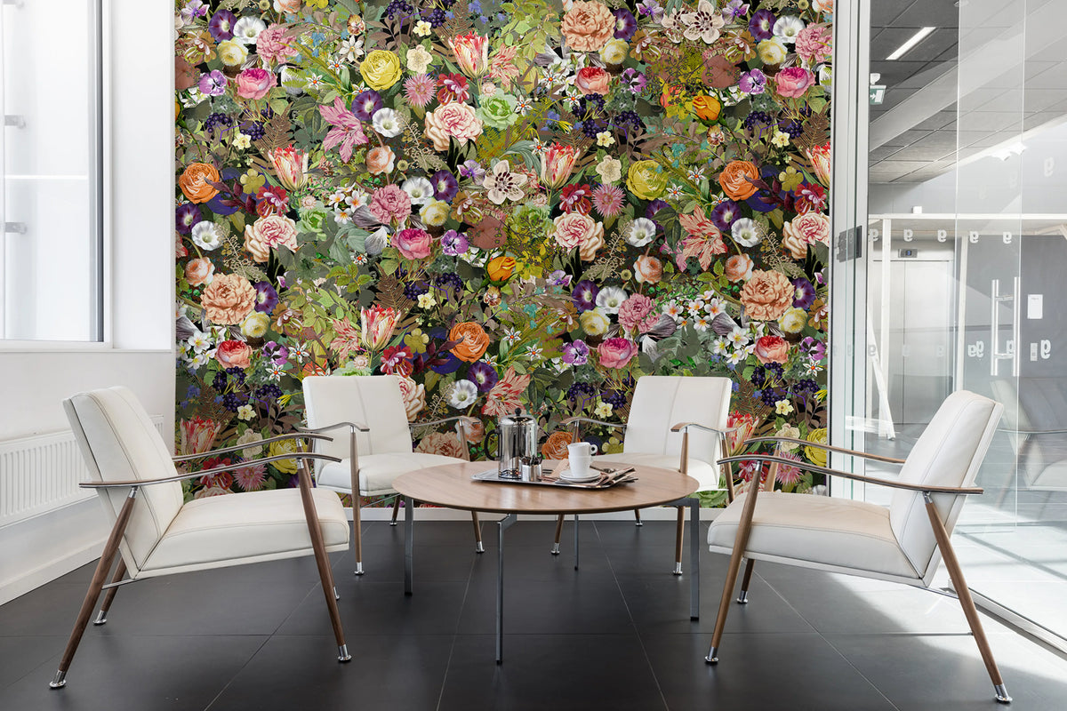 Meadow, Color Mural Wallpaper - room preview 05