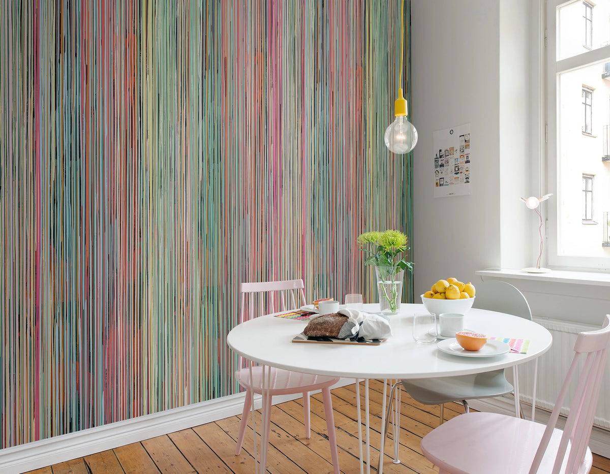 Colour Stream Mural Wallpaper - room preview 05