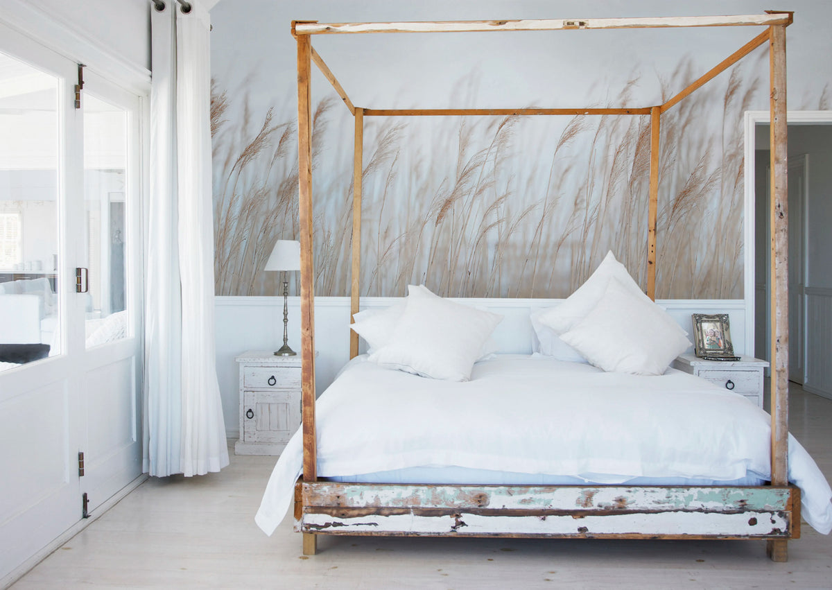 Swaying Reed Mural Wallpaper - room preview 05