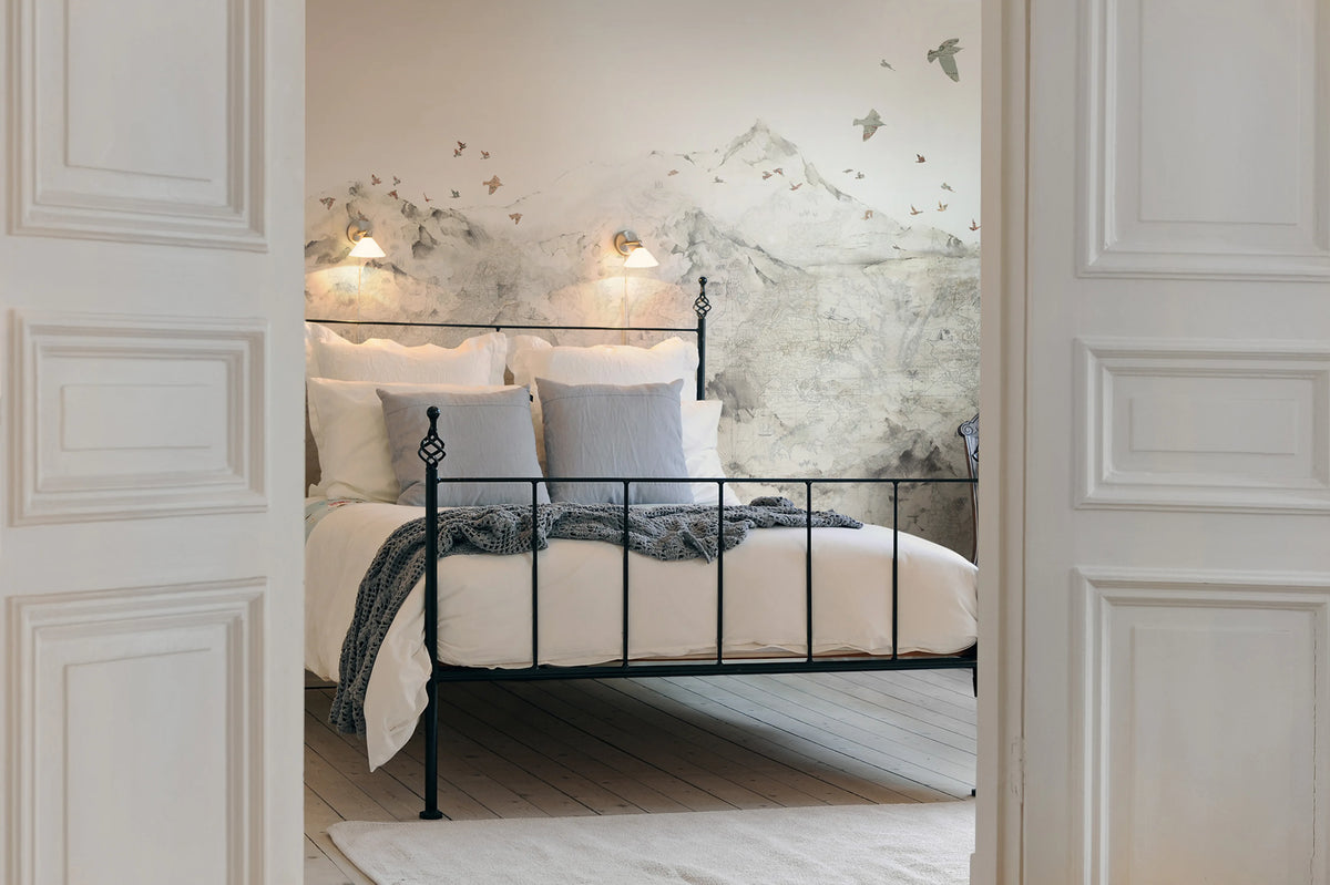 Paper Mountains Mural Wallpaper - room preview 05