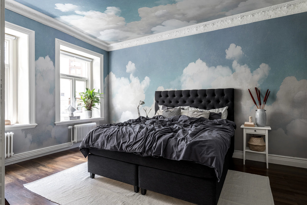Cuddle Clouds Mural Wallpaper - room preview 05