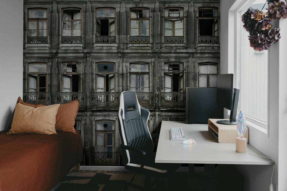 Perspective La Rue Mural Wallpaper - room preview 05