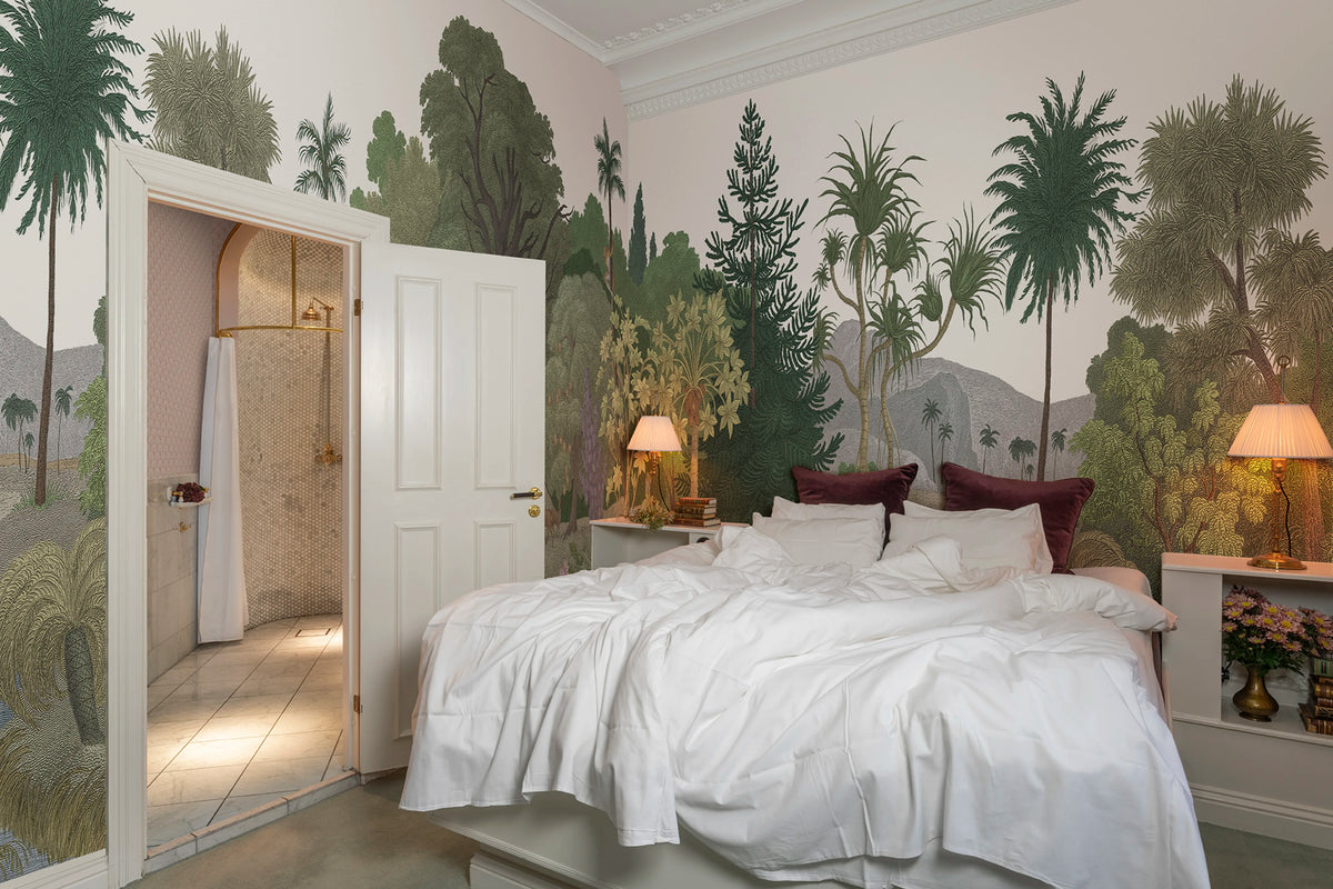 Jungle Land, Color Mural Wallpaper - room preview 05