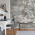 Secret Garden, Bali Boards Mural Wallpaper - room preview 05