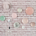 Soft Bricks, Pink Mural Wallpaper - room preview 05