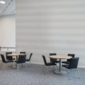Linen Border Mural Wallpaper - room preview 05