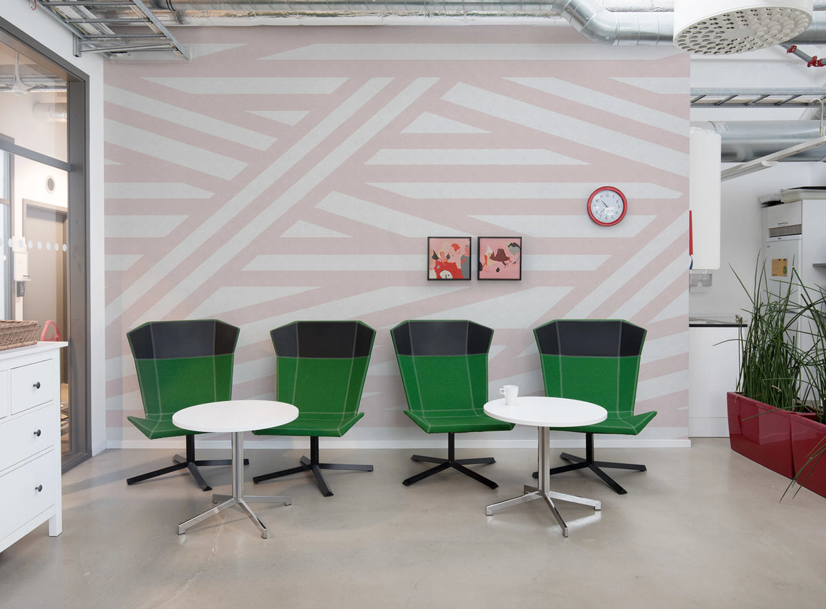 Sailors Sea, Pink Mural Wallpaper - room preview 05