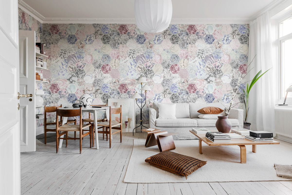 Mixed Memories Mural Wallpaper - room preview 05