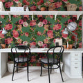Floral Frida, Garden Mural Wallpaper - room preview 05
