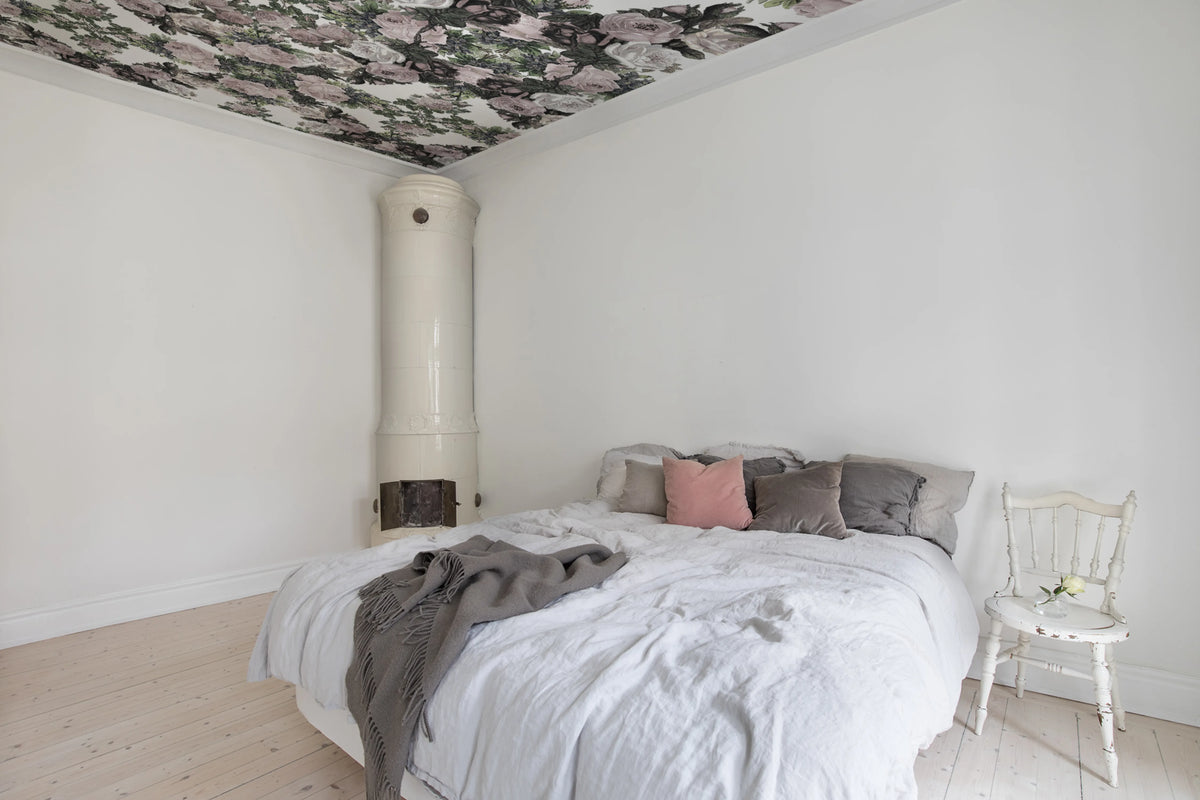 Floral Frida, Vintage Mural Wallpaper - room preview 05
