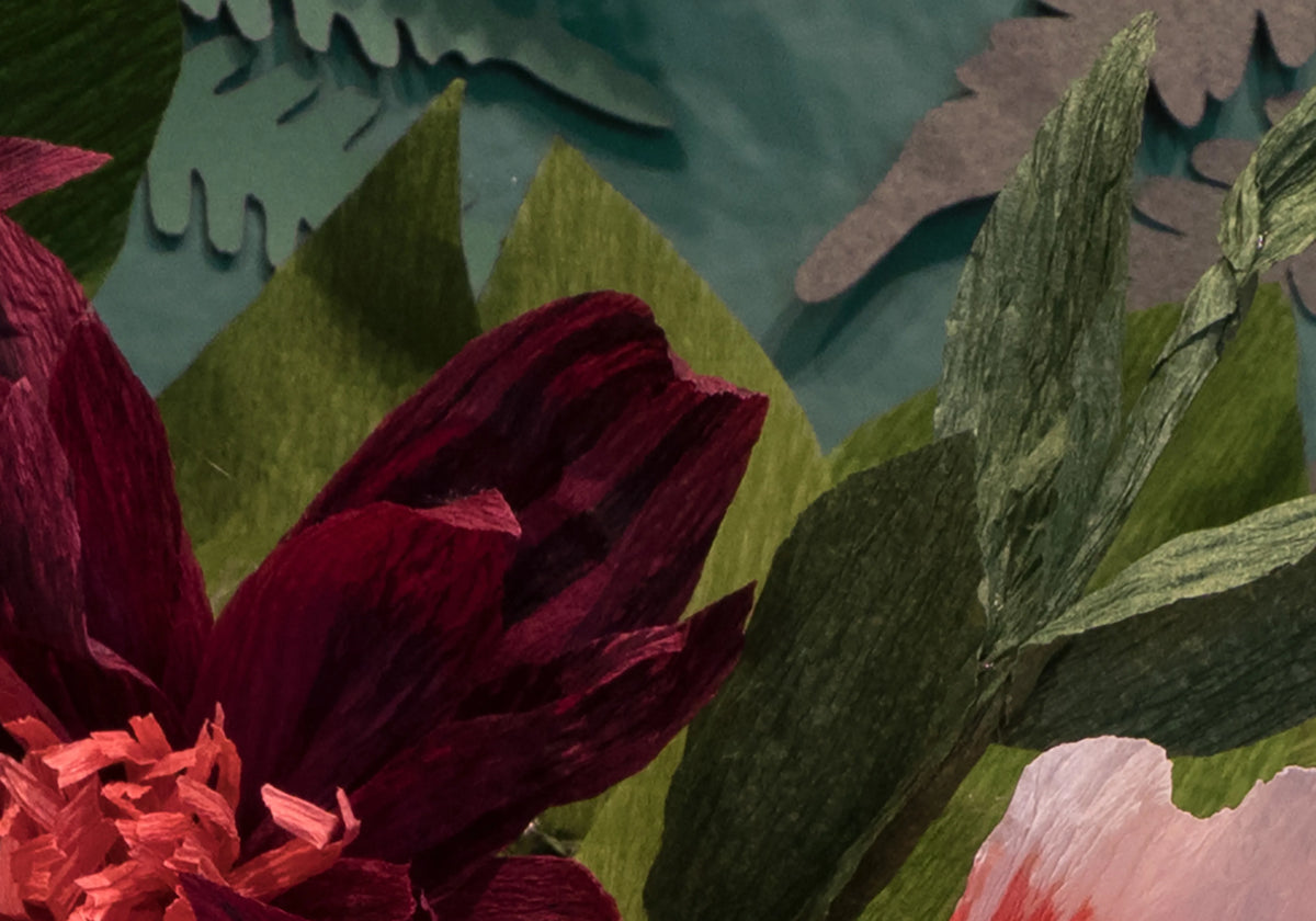 Unfading Flowers, Colossal Mural Wallpaper - room preview 05