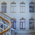 Window Row Mural Wallpaper - room preview 05