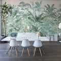 Pride Palms, Emerald Mural Wallpaper - room preview 05