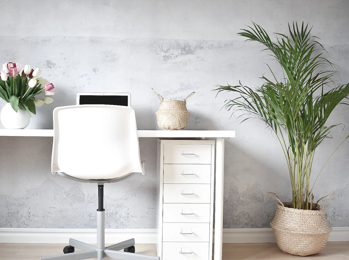 Urban Horizon, Gray Mural Wallpaper - room preview 05